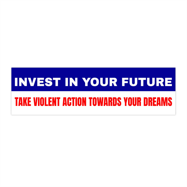 IIYF TAKE VIOLENT ACTION Sticker