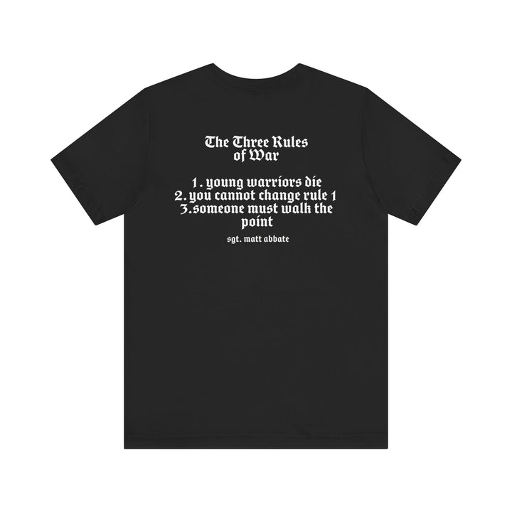 THREE RULES OF WAR TEE