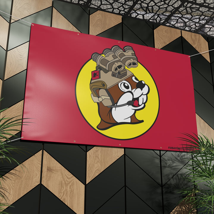TACTICAL BEAVER HEAVY DUTY BANNER
