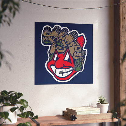 Tactical Wahoo Paper Poster