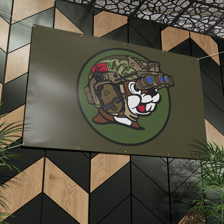 Tactical Texan Squirrel Banner