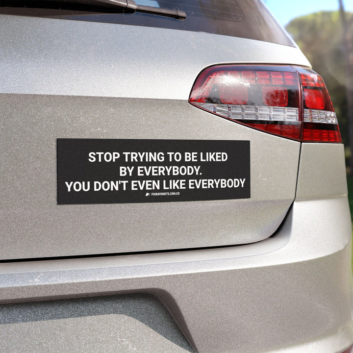 LIKED BY EVERYBODY Car Magnet