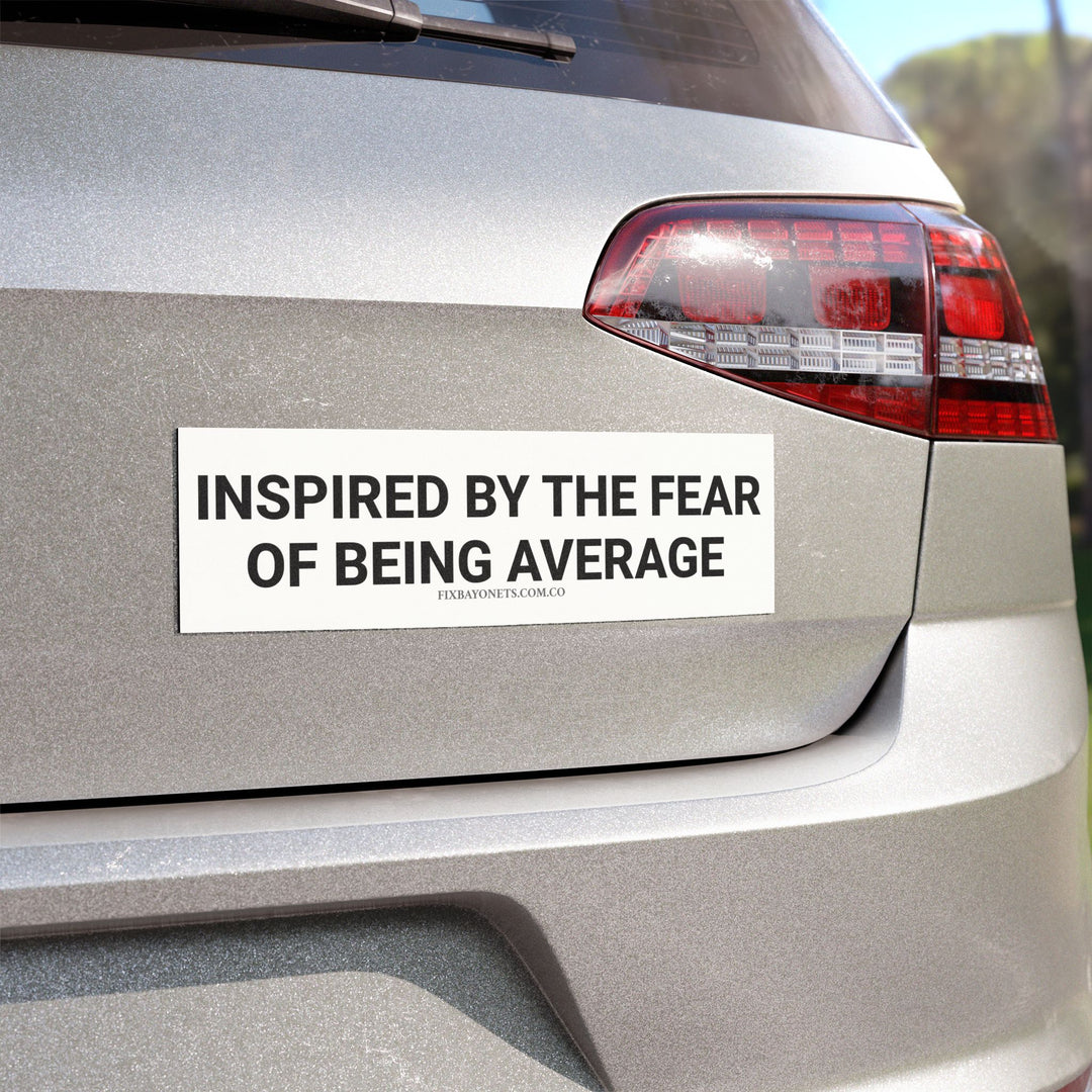 INSPIRED BY THE FEAR Car Magnet