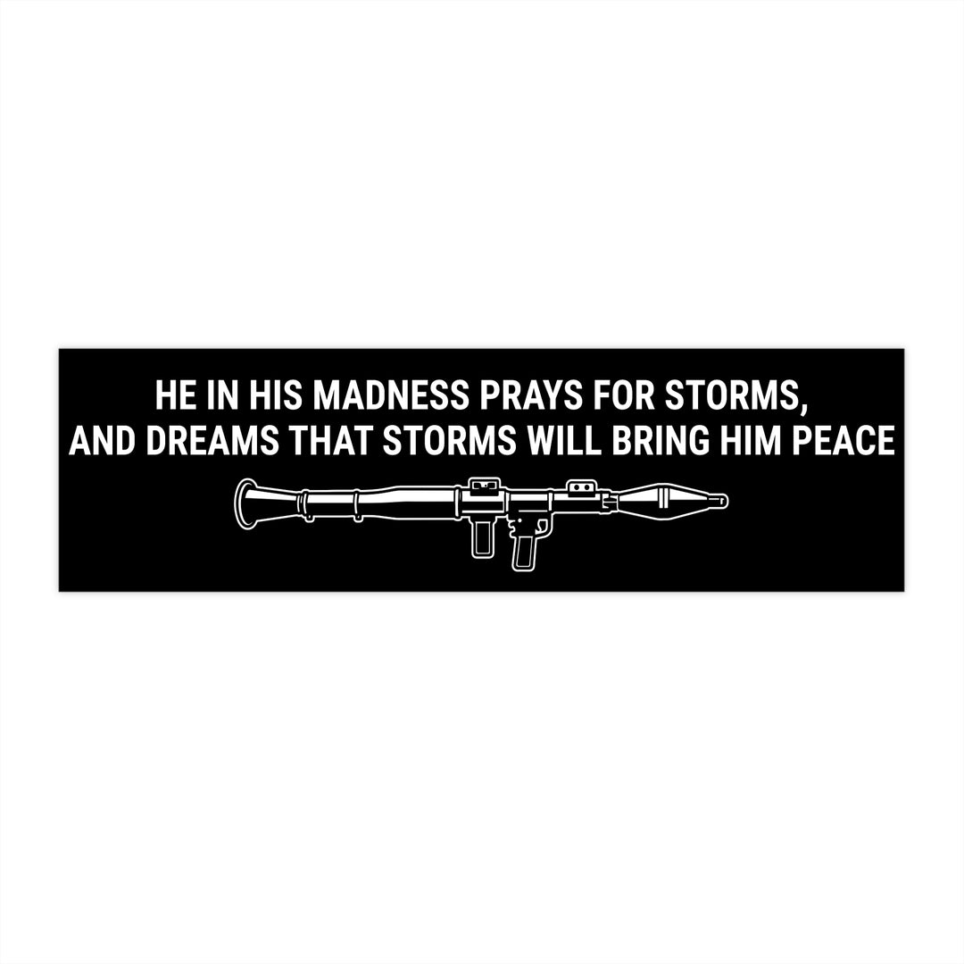 Prays For Storms Sticker