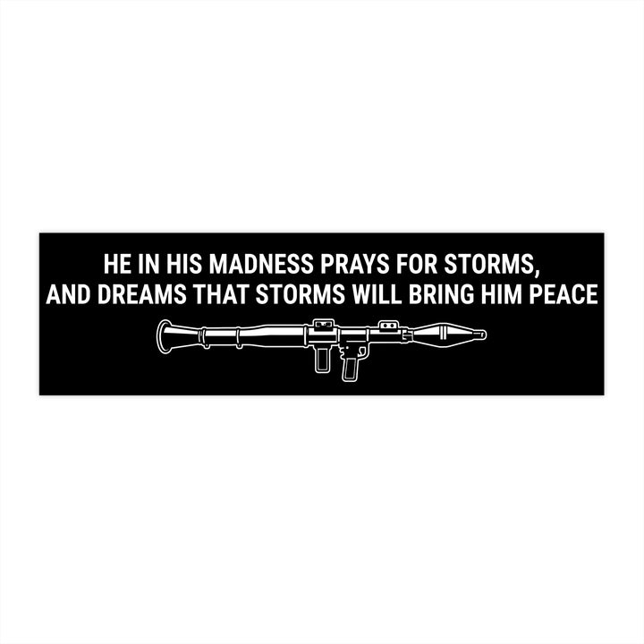 Prays For Storms Sticker