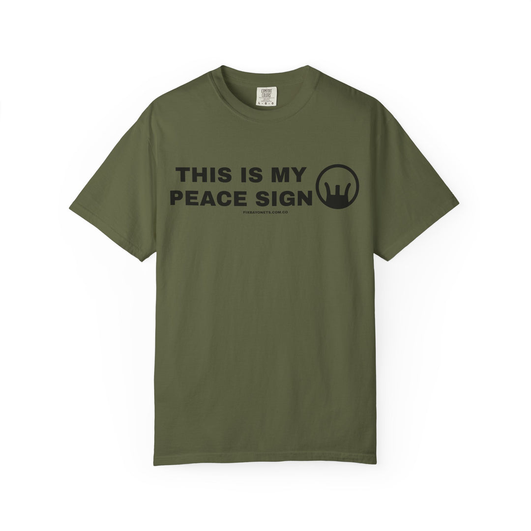 PEACE IRON T-shirt