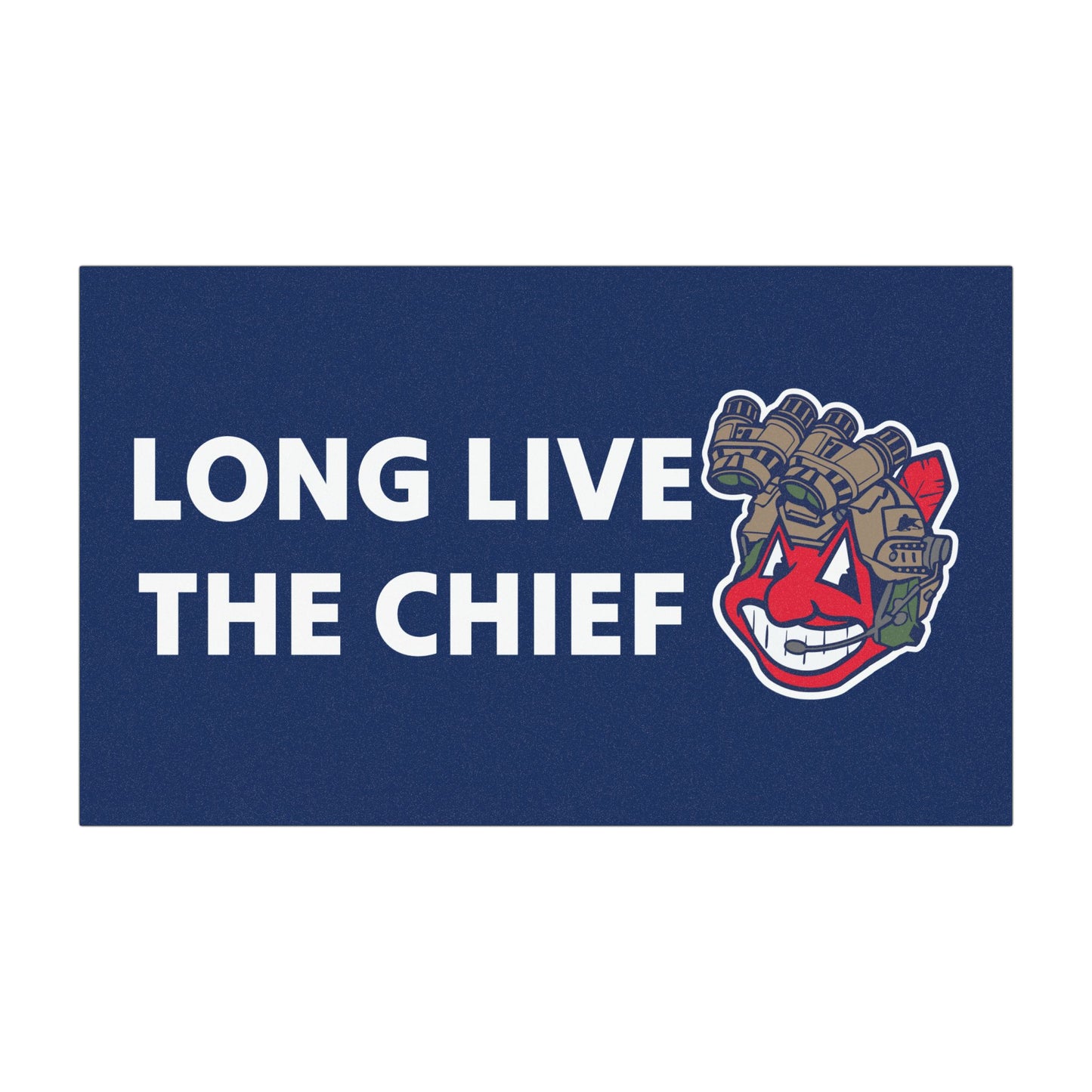 Long Live Chief Wahoo Car Magnet