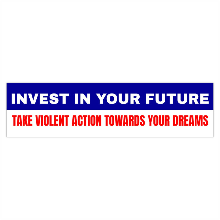 IIYF TAKE VIOLENT ACTION Sticker