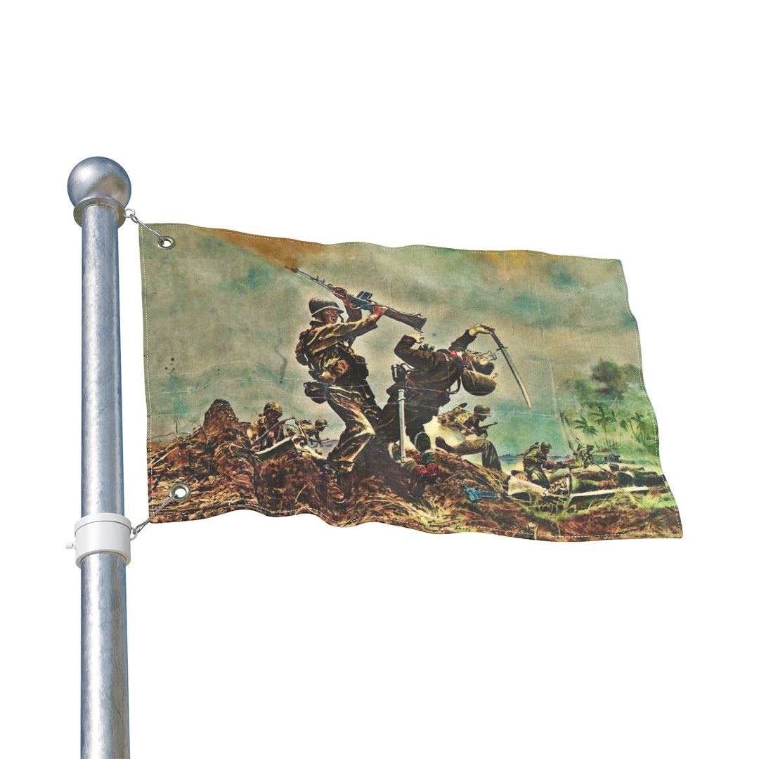 Assault the Island Flag