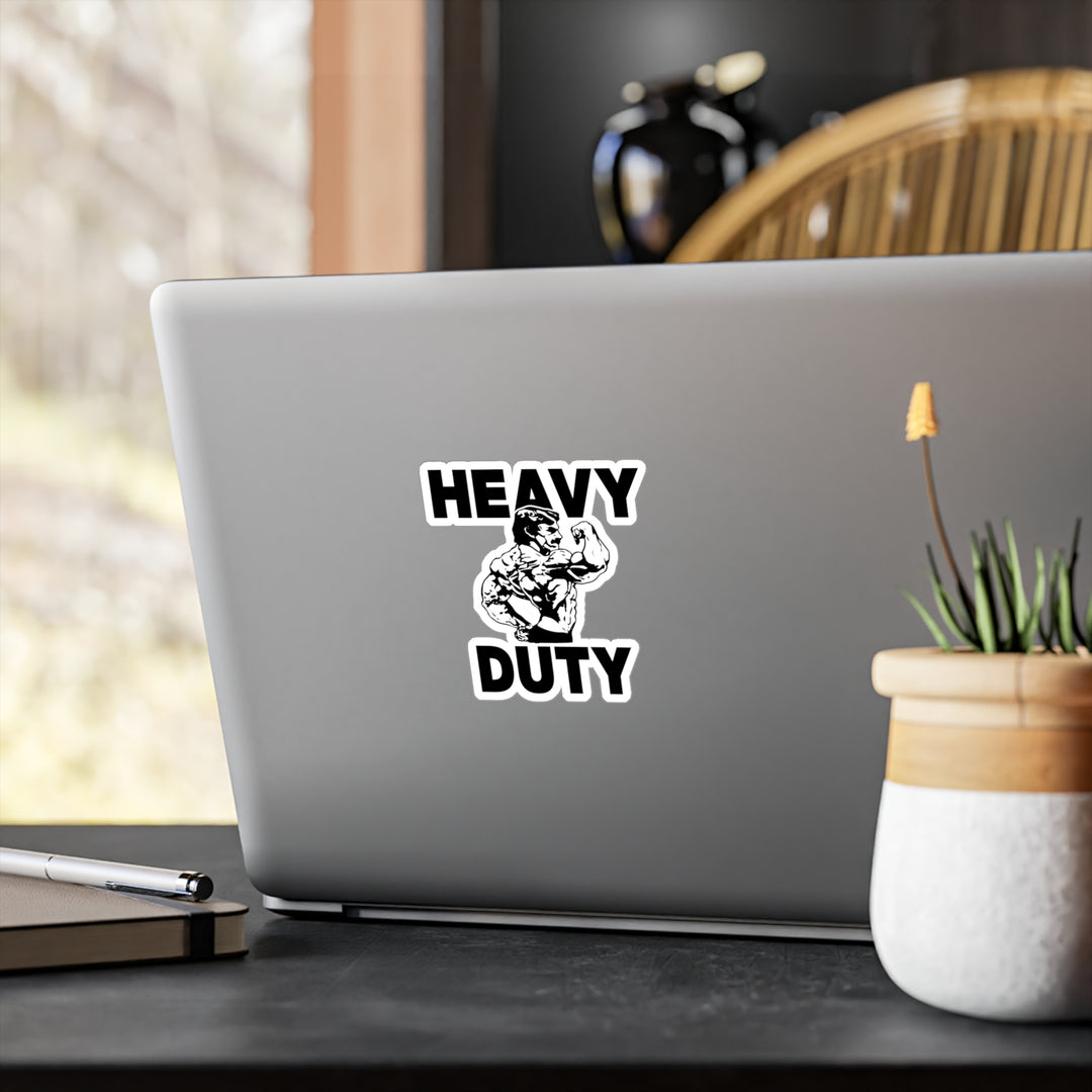 HEAVY DUTY Mike Mentzer Sticker