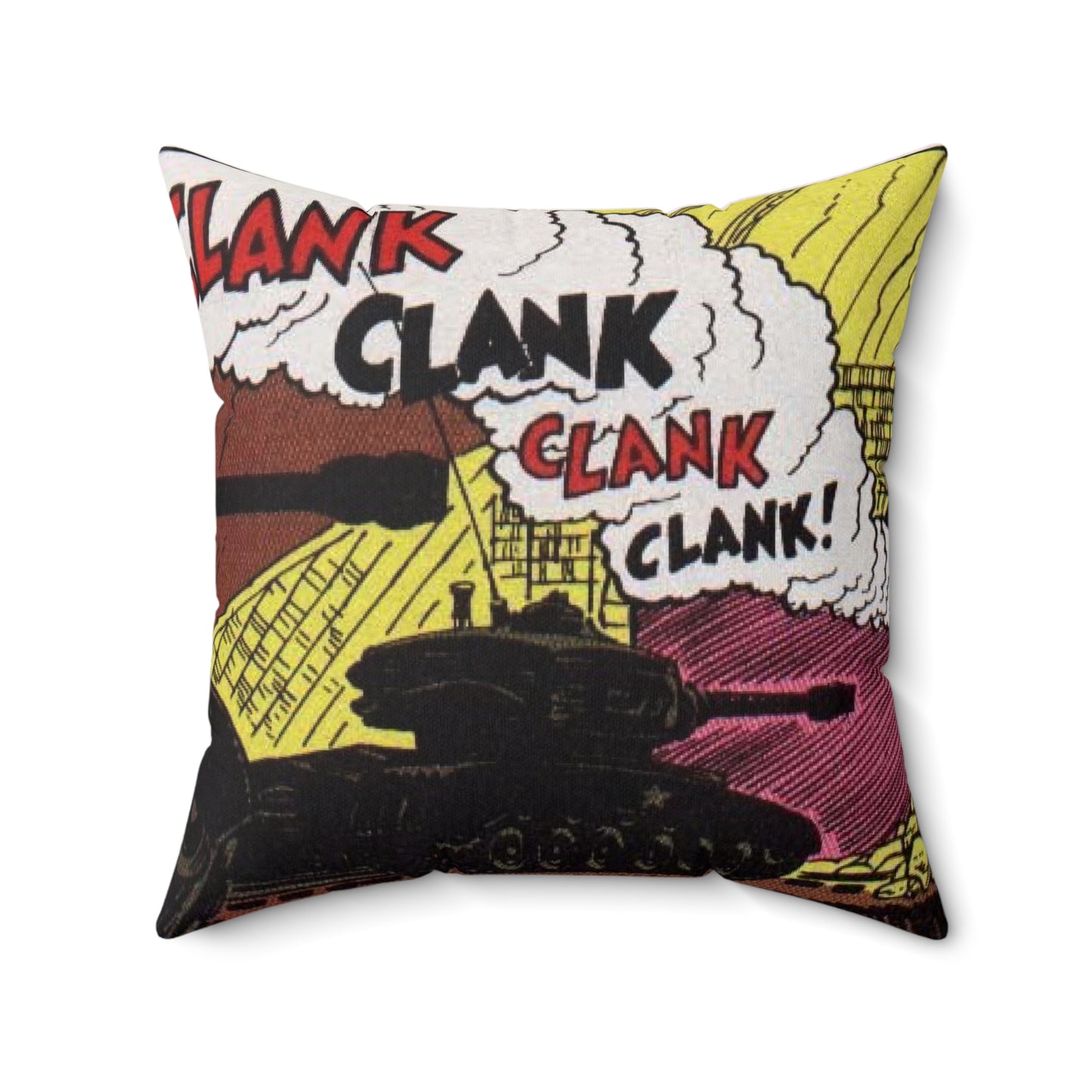 Tank Throw Pillow