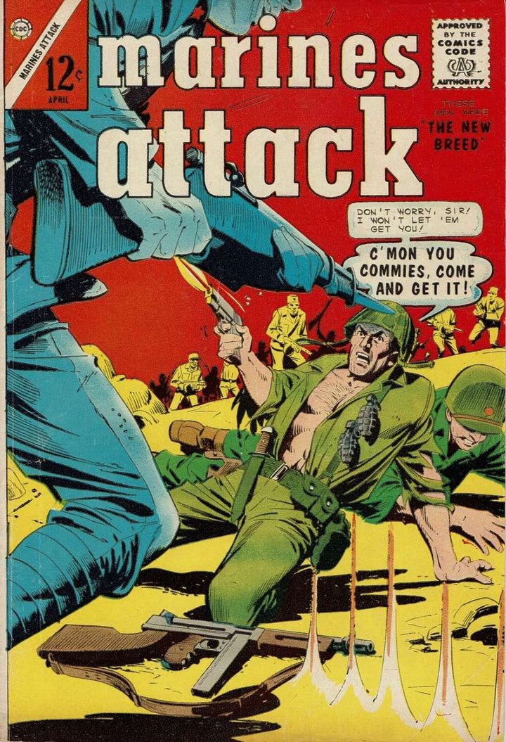 MARINES ATTACK 1964 COMICBOOK SERIES