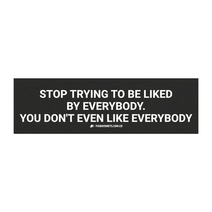 LIKED BY EVERYBODY Car Magnet