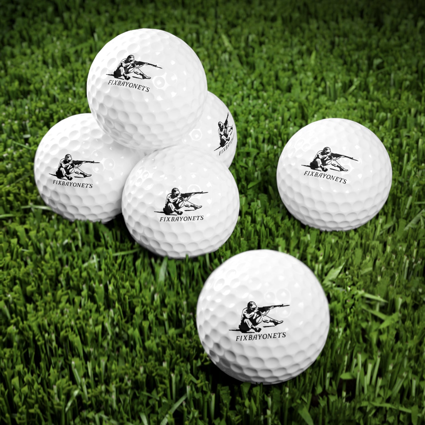 FBS Golf Balls, 6pcs