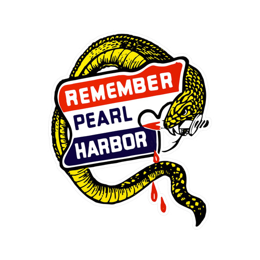 Remember Pearl Harbor Sticker