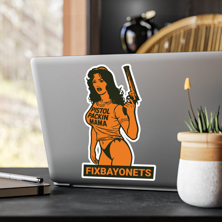 PISTOL PACKIN MAMA Sticker