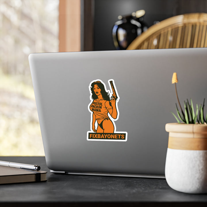 PISTOL PACKIN MAMA Sticker