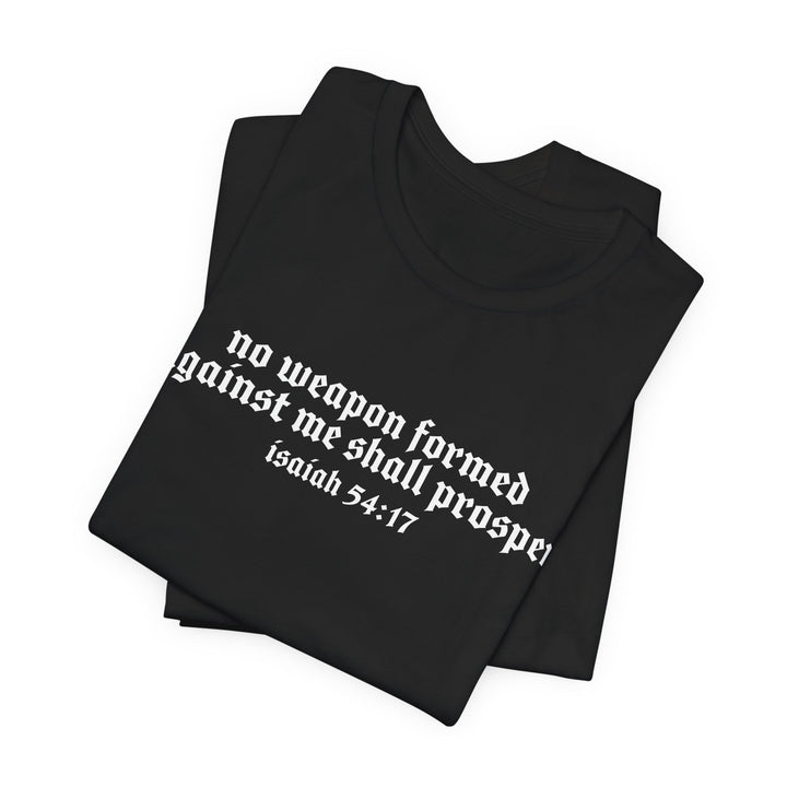 NO WEAPON FORMED TEE