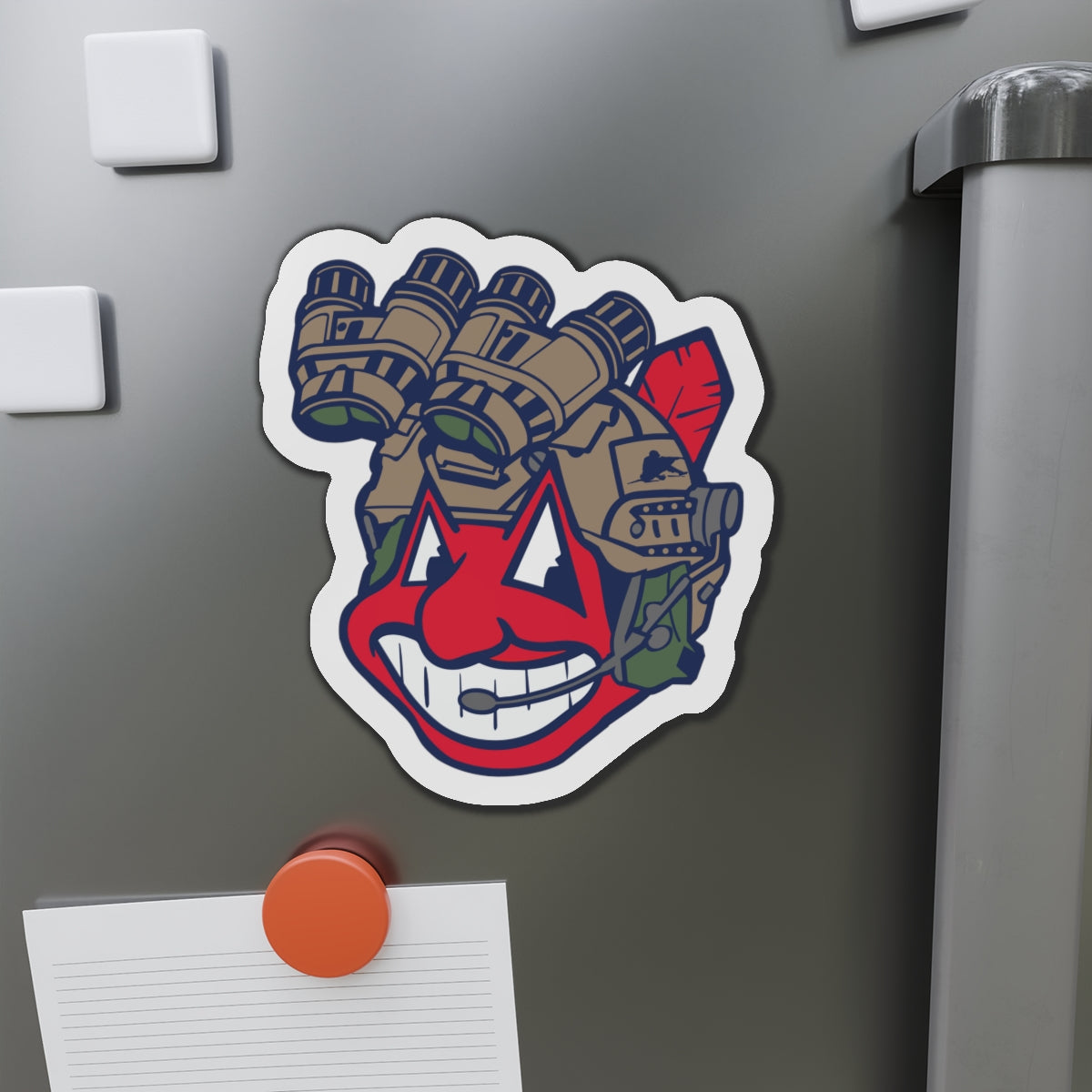 Tactical Wahoo Magnet