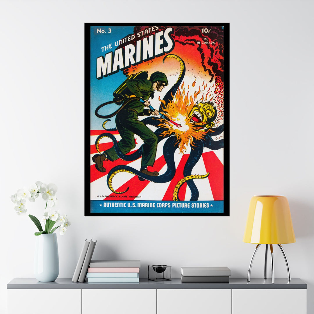 USMARINES COMIC No.3 Paper Poster