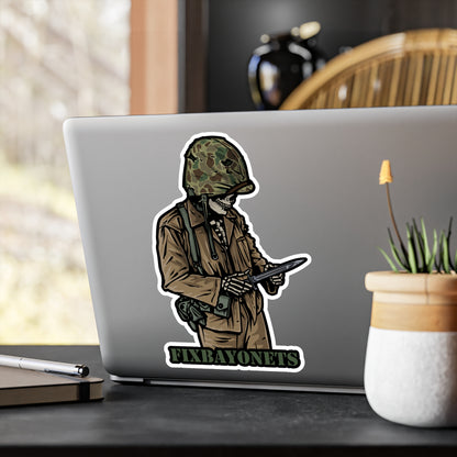 Tense Marine Sticker