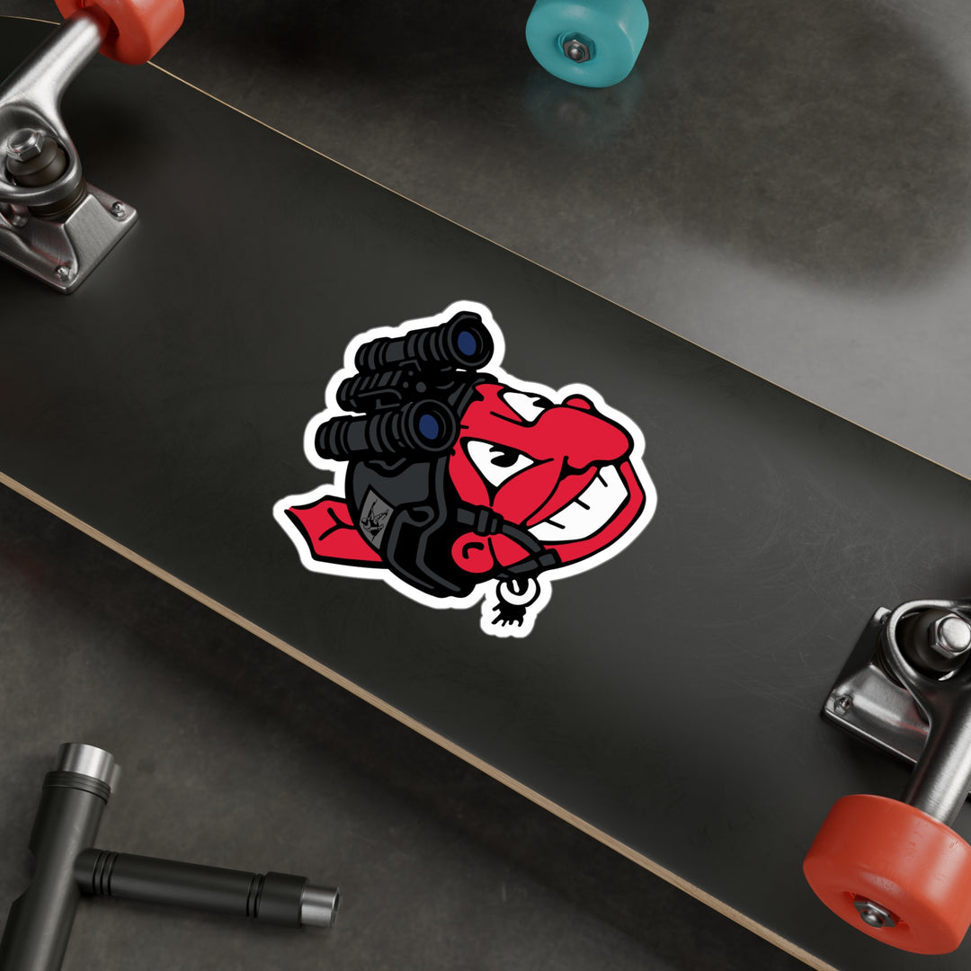 50's Tactical Wahoo Sticker