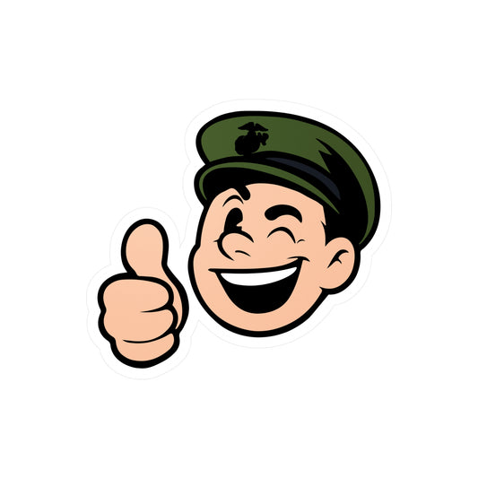 Bayonet Boy Sticker (Wink/Thumbs-up)