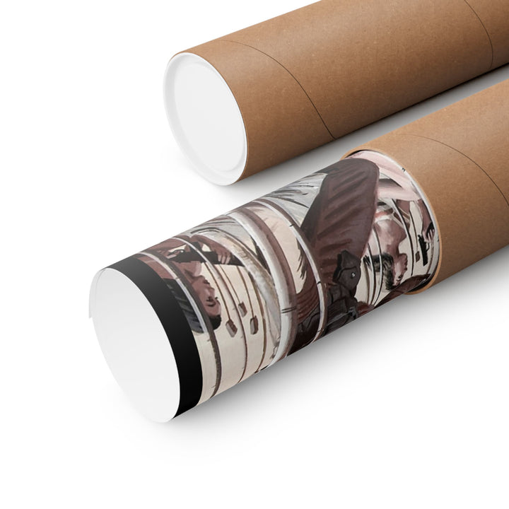 Attacking the Stockade PULP Paper Posters