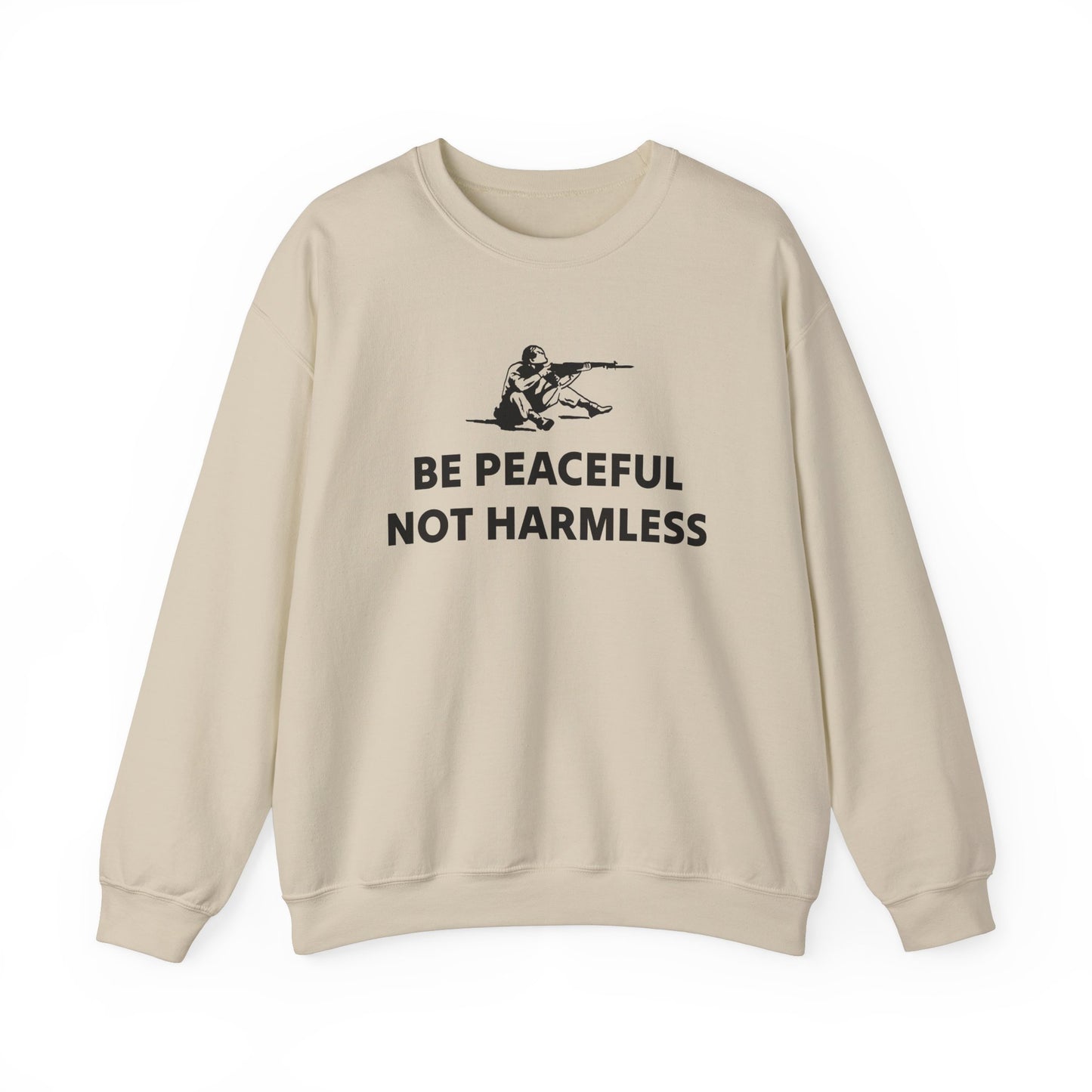 Peaceful Not Harmless Sweatshirt