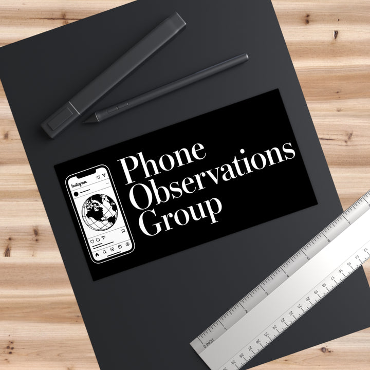 Phone Observations Group Sticker