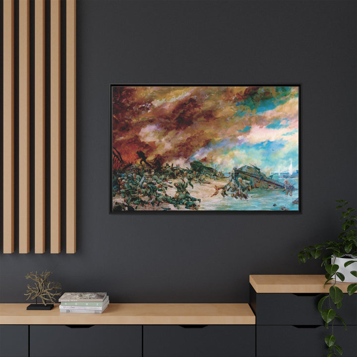 TARAWA - Framed Art Canvas