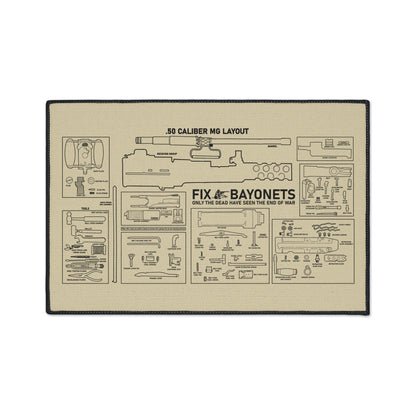 50.BMG Layout Floor Mat