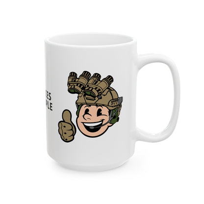 Tactical Bayonet Boy Coffee Mug