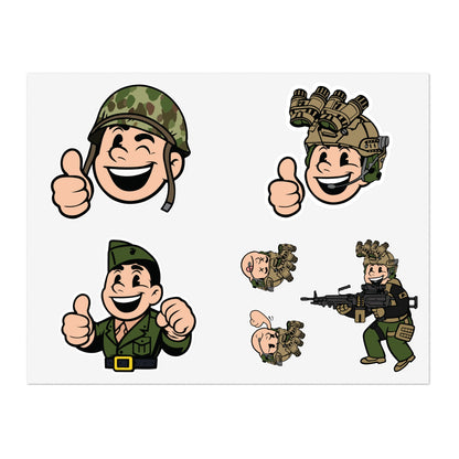 Bayonet Boy Sticker Pack 2