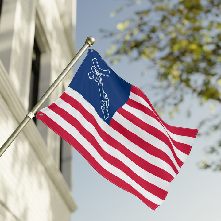 USA PSALM 144:1 Flag
