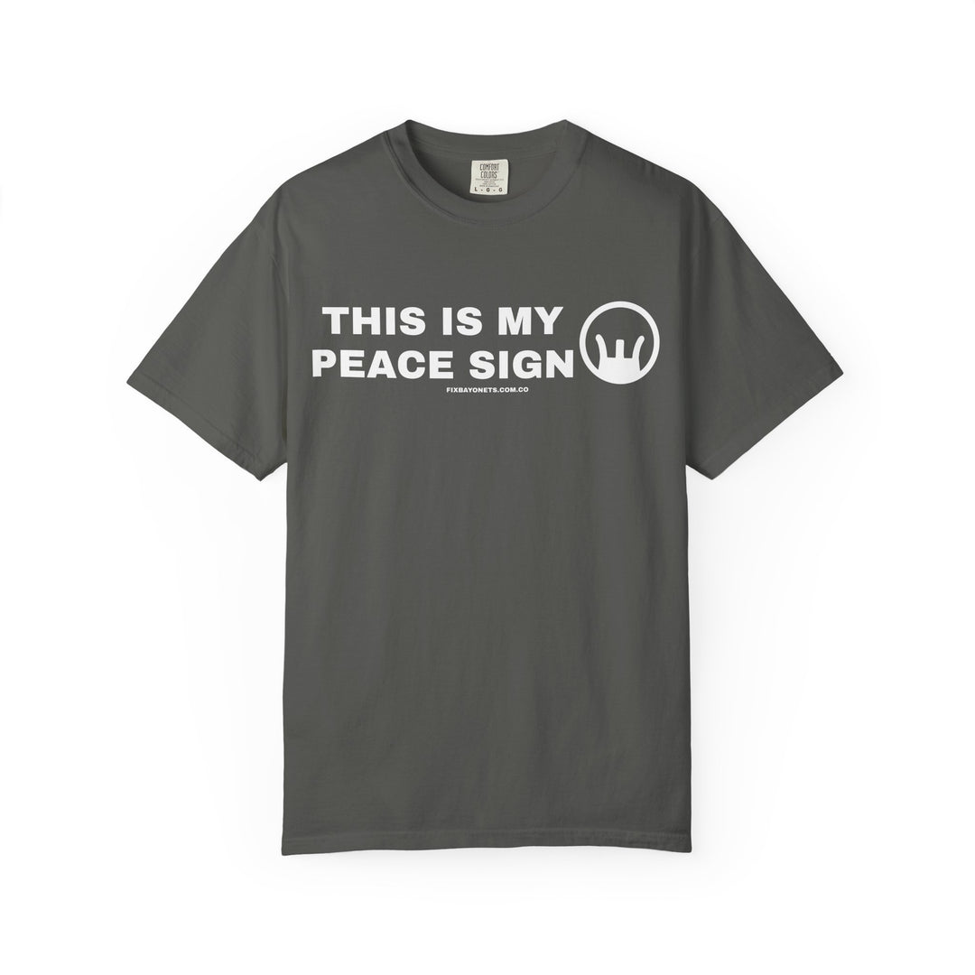 PEACE IRON T-shirt