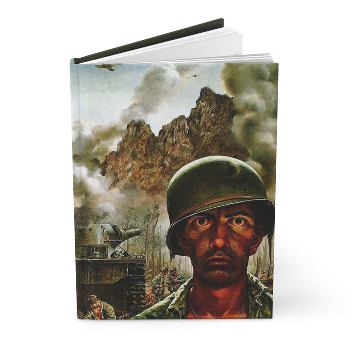 Two Thousand Yard Stare Hardcover Journal