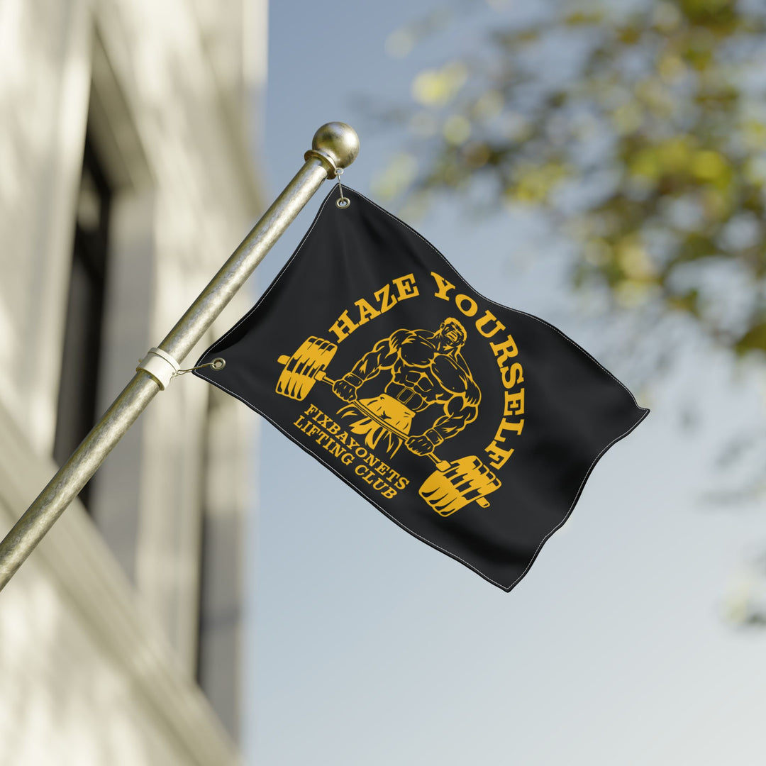 Haze Yourself Lifting Club : Flag