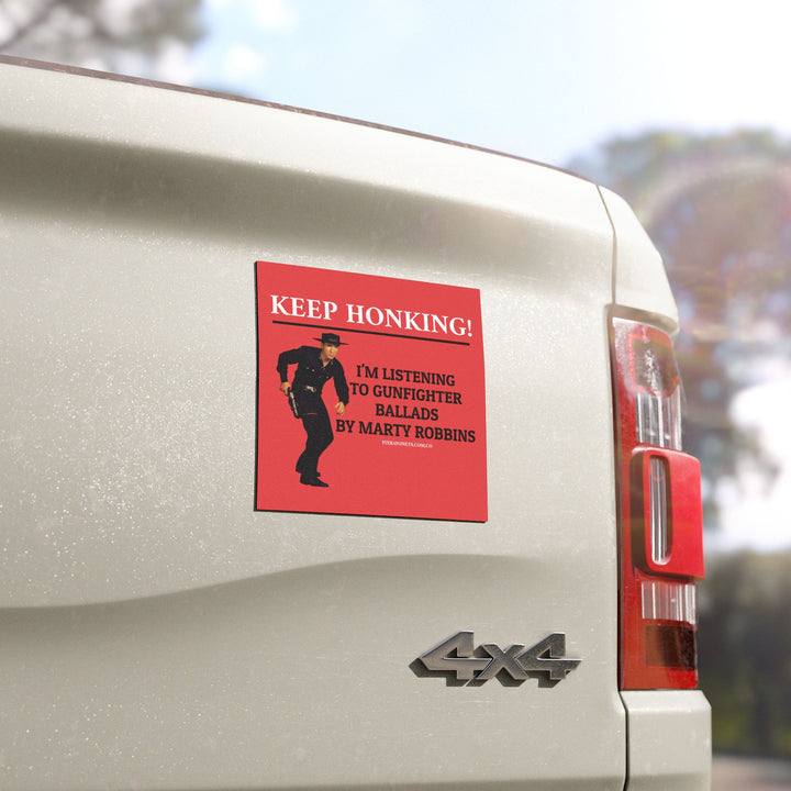 Gunfighter Ballads Car Magnet