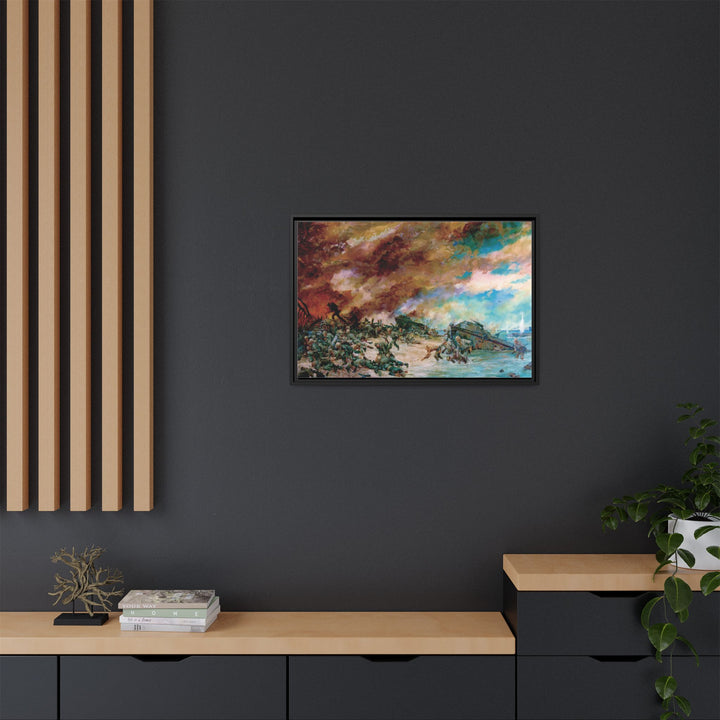 TARAWA - Framed Art Canvas