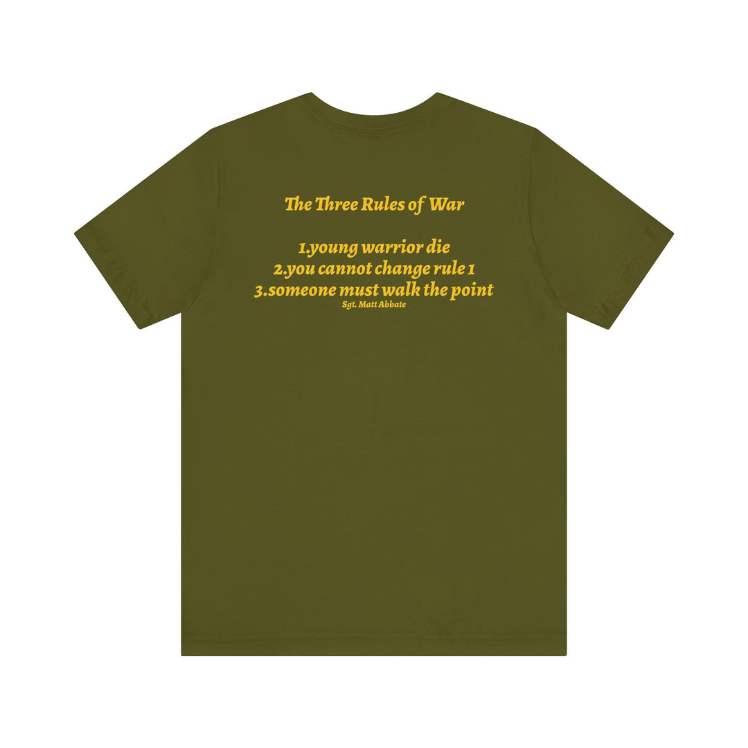 THREE RULES OF WAR TEE