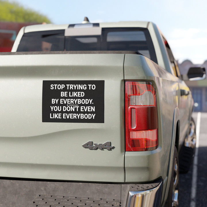 LIKED BY EVERYBODY Car Magnet