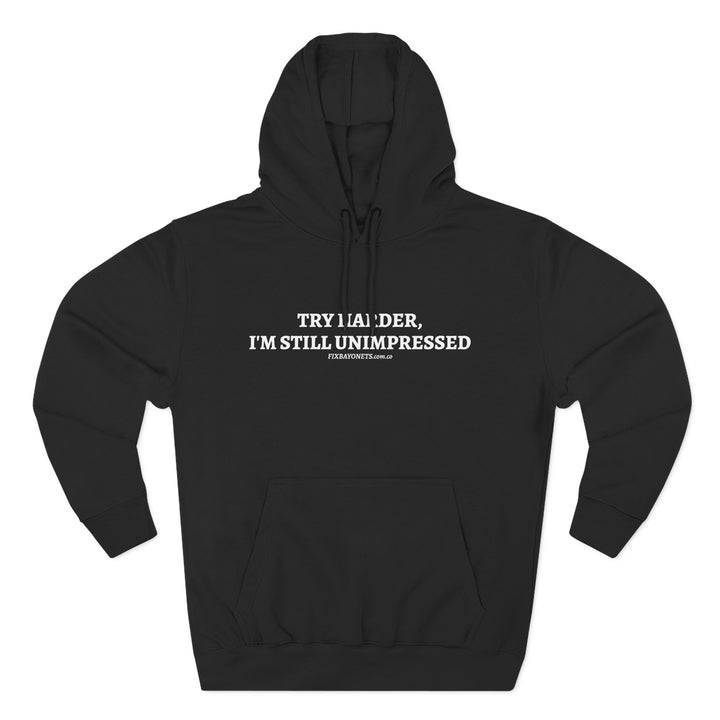 Try Harder Hoodie