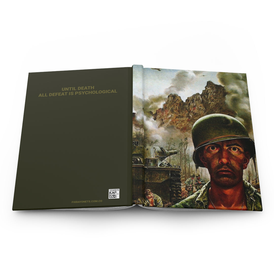Two Thousand Yard Stare Hardcover Journal