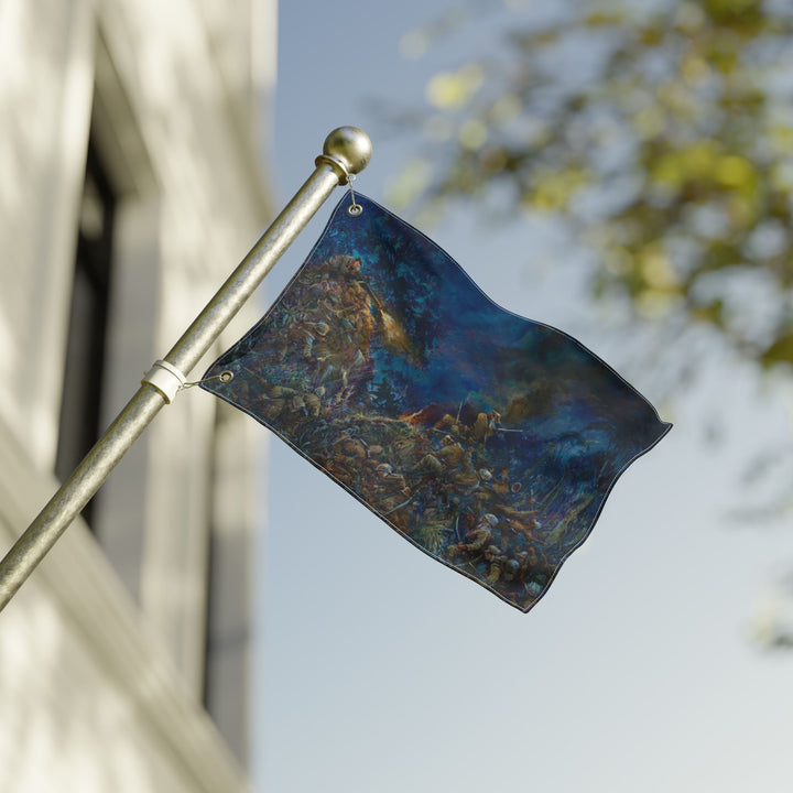 Basilone Guadalcanal Flag