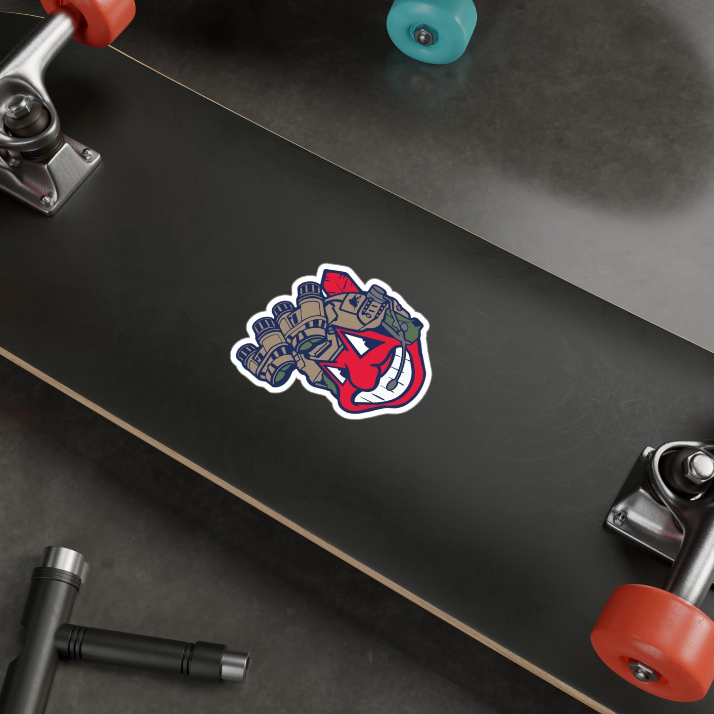 Tactical Wahoo Sticker