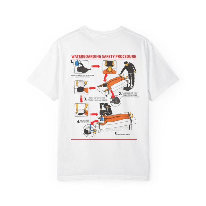 Waterboarding Safety Procedure T-shirt