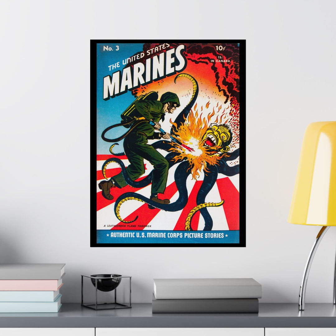 USMARINES COMIC No.3 Paper Poster