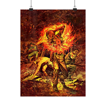 LET EM BURN Poster