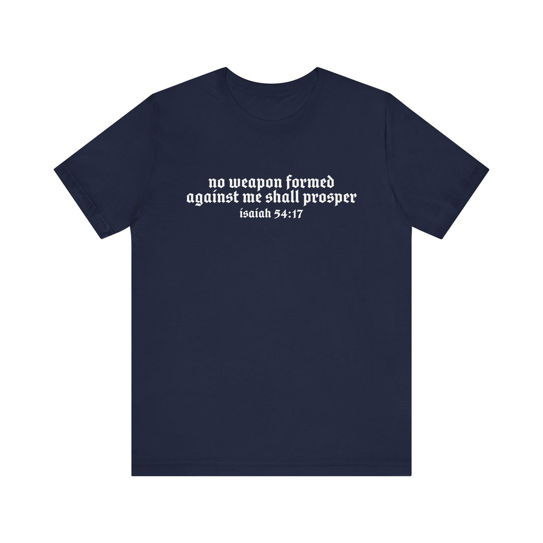 NO WEAPON FORMED TEE